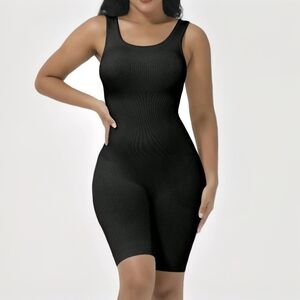 Soo Slick Chic Black Snatch Me Up Bodysuit